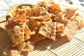 儿时舌尖的记忆：焦叶子（麻叶子）图片