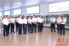 国家乡村振兴局局长王正谱一行来庆阳市调研指导乡村振兴工作图片