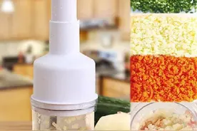 创意拍拍刀，拍一拍就可以把蒜剁成蒜泥，把辣椒剁成辣椒泥图片