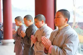 辞亲出家！实拍四川尼众佛学院四位净人剃度出家全程图片