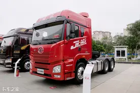 国六460马力，凸地板驾驶室，解放JH6牵引车卖34.2万你买么？图片