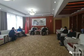 县长王成宗会见河北省农林科学院 副院长张建军一行图片