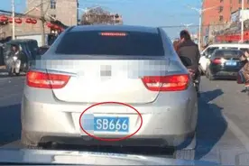 女子摇到“666”号牌，可数字前的字母让她泪目，女子：骂谁呢？图片