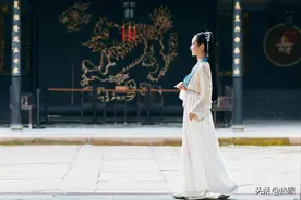 天府美女古装写真楚楚动人 田园温江打造成都后花园图片