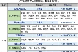 辽宁客运汽车恢复情况汇总（更新4月20日）图片