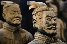 兵马俑中一张神秘的脸，至今无法解释，被禁止出国展览图片