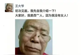 神回复第17篇。王大爷（有低保）爆笑合集（二）图片