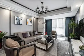 她，80后，二次装修选择现代中式，素雅沉稳大气的家，越看越中意图片