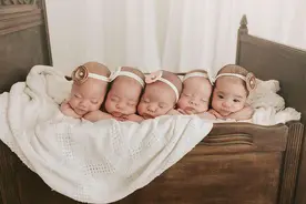 河南产妇生4胞胎，女人每次最多可生几胞胎？答：最高纪录15胞胎图片