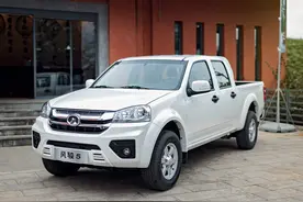 很适合下工地的皮卡，新款长城风骏5实拍，汽油/柴油都有图片