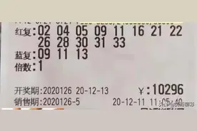 福彩双色球126期晒票下午场 15张万元大票能否举牌成功图片