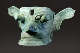 突破！三星堆纵目面具之谜破解：蚕丛实为蚕蟌之误，纵目实为蟌目图片