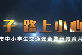 中小学生交通安全警示教育片——《孩子，路上小心》图片