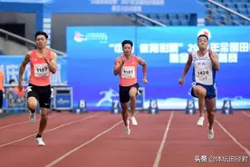 中国00后短跑天才横空出世！身高1米80 百米10秒06超同龄苏炳添图片