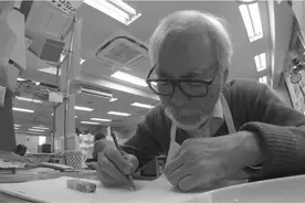 宫崎骏和天空以及飞机的不解之缘，战时曾负责零式战斗机的生产图片