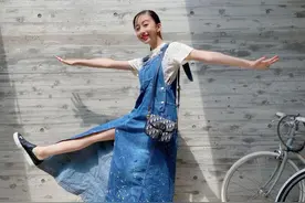 木村拓哉长女油头造型太飒，下班变小淘气反差萌；17岁光希秀细腿图片