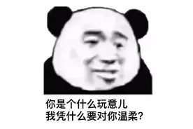 表情包 | 你是个什么玩意，我凭什么要对你温柔图片