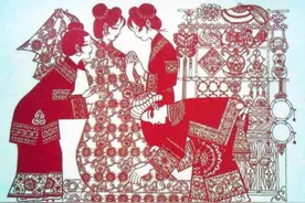 礼：古代婚姻图片