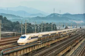 坐动车，去“红色小上海”！图片