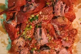 手撕铁板烤鸭配方及详细加工制作教程图片