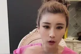 网红直播吃五小时，肚子撑到像怀孕数月，疑因催吐造成嘴角发烂？图片