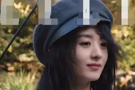 33岁赵丽颖拍大片，瘦到撑不起裙子，一脸疲惫产子后老太快？图片