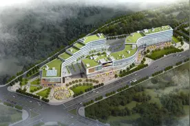 预计明年底部分投用！前沿科技城商务中心项目建设提速推进图片