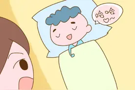 宝宝睡着后，如果有“这3个暖心”小动作的话，那么恭喜家长了！图片