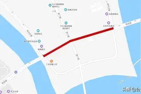 市区这个路段即将改建图片