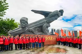 红军后代川陕行｜“红军渡”——全军心向党中央图片