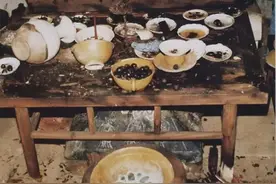 河北出土的古墓，发现一桌千年前吃剩饭菜，原来古人吃这些食物图片