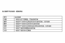 钓鱼与气压温度风向的关系春夏秋冬钓鱼最好时间图表图片