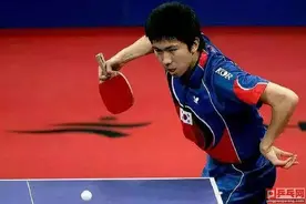 国乒24年来最惨痛一败，此前6战6胜的王皓不敌柳承敏，雅典失金图片