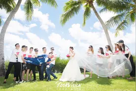 塞班岛天使教堂婚礼 终点是你，所以晚一点也没关系视频封面