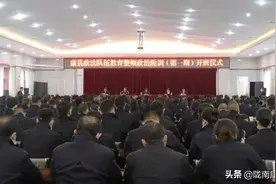 【政法队伍教育整顿进行时】李廷俊在康县政法队伍教育整顿政治轮训班上讲党课图片