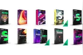 一键安装中文汉化AE扩展预设变脸，转场，LOGO动画工具图片