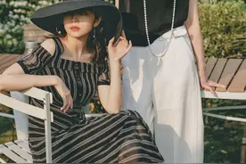 三木母女又穿“亲子装”，简约的秋日搭配好养眼，每一套都心动图片