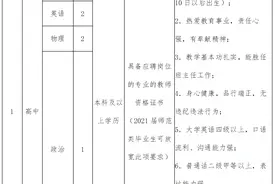 31日截止！石家庄一中实验学校招教师了图片