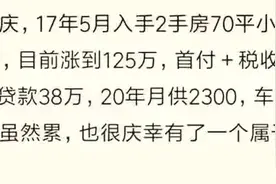 房奴有多煎熬？网友：月薪不确定，月供8300，活着全靠勇气图片