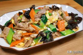 木须肉的家常做法，营养高，味道棒，老婆三天两头点名吃，真香图片