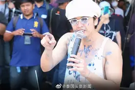 泰国知名男明星参与示威集会后，被曝现状悲惨图片