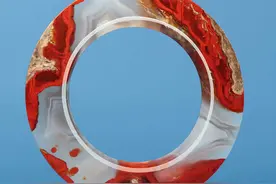 宣化战国红缟玛瑙矿探秘图片