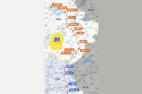 合福高铁线路图，途经皖南、江西婺源、武夷山，最美的风景在路上图片