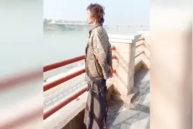 再穷不能输气场，最近红遍抖音的霸气乞丐，究竟是谁？视频封面