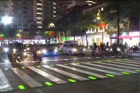 黑科技｜福建安溪这条智能斑马线，能“说话”，会“眨眼”图片