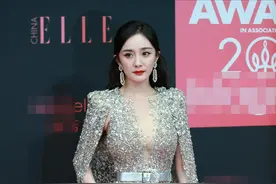 ELLE风尚大典 刘诗诗法令纹重 热巴提灯笼走红毯 唐嫣杨幂撞鞋图片