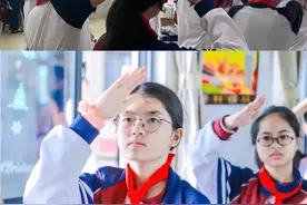 “童心向党庆六一，不负韶华再起航”——后溪中学六一活动暨少先队退队仪式图片
