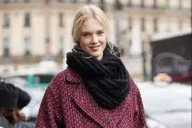 冬季围巾搭配大全，款式多样搭配多样尽显时髦，赶紧收藏啦图片