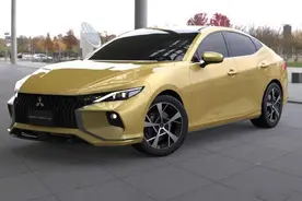 朗逸迎两面夹击？三菱回归轿车业务，蓝瑟复活，造型比轩逸还帅气图片