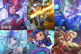 王者荣耀：大后期射手谁打坦克最快？活着的鲁班七号当仁不让图片